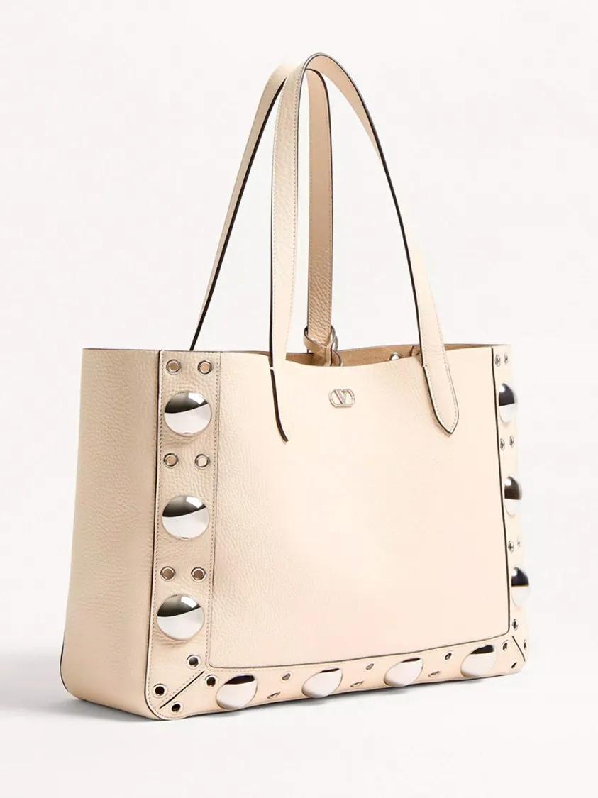 Valentino Garavani Shoppers & Totes `Nellcote` Tote Bag in beige