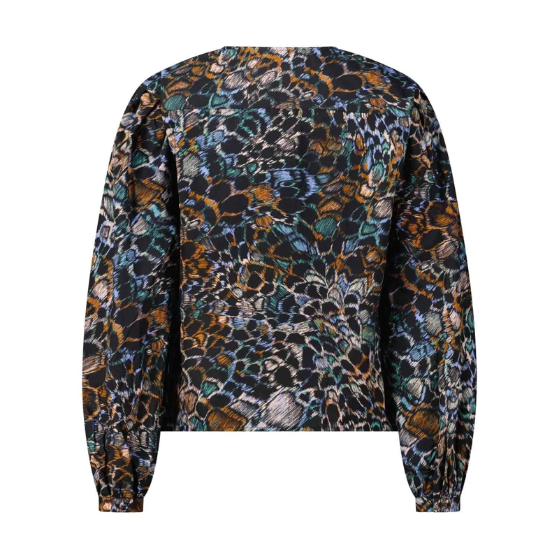 Ulla Johnson Bluse Bluse Ilara mit Muster mehrfarbig