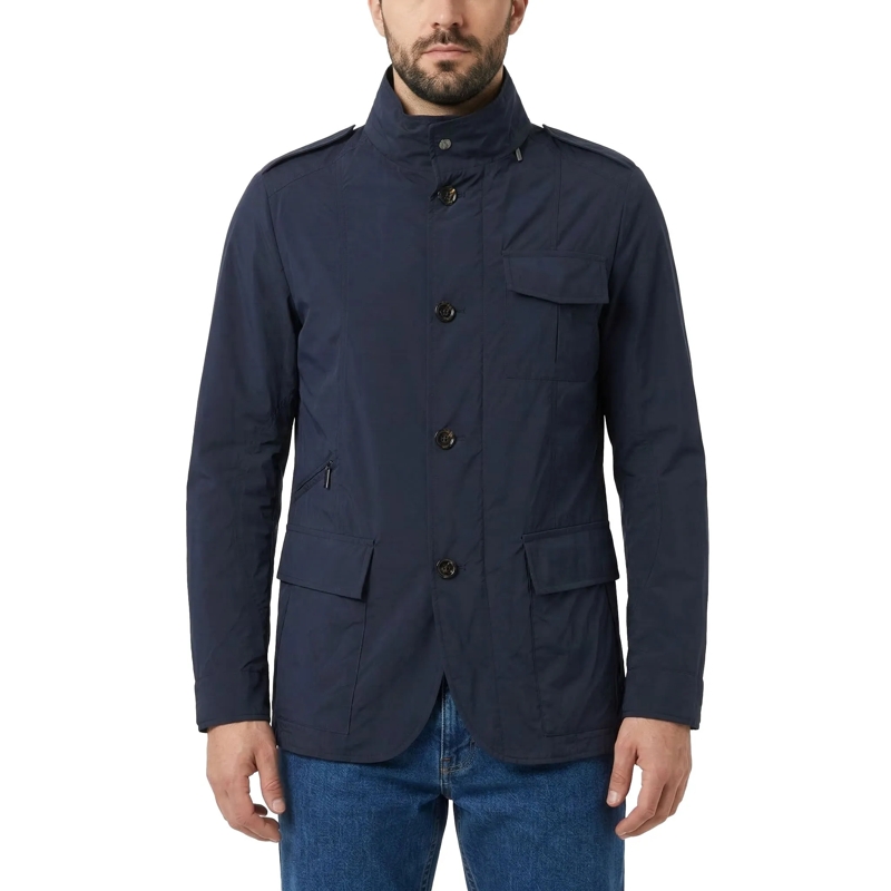 Moorer Overgangsjas Jacke Porto blau(Image 2)
