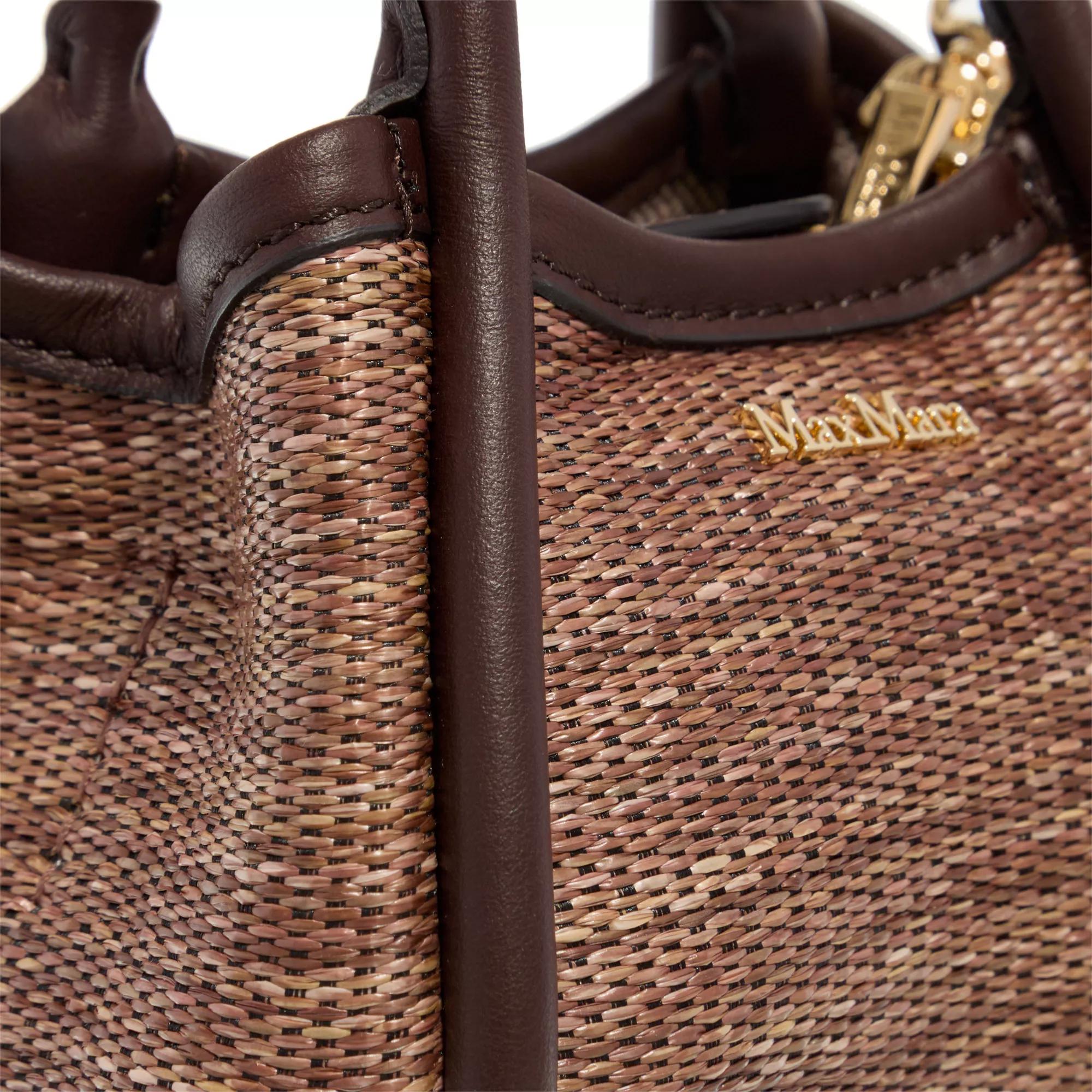 Fendi Crossbody bags 2000-2010 Mini Zucchino Canvas Handbag in poeder roze