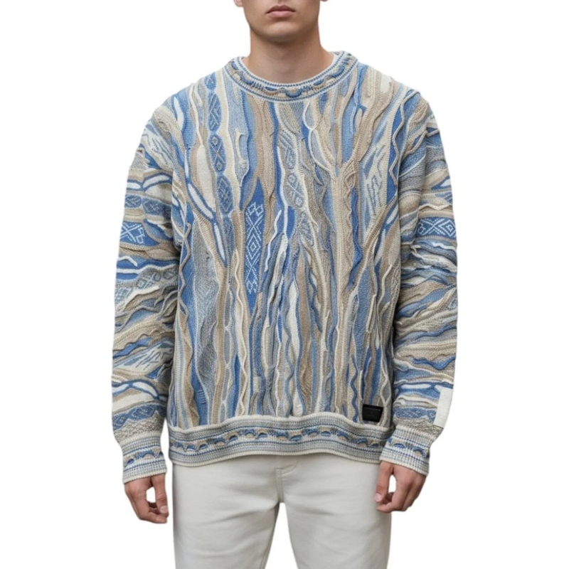 Carlo Colucci  Heren Trui mehrfarbig