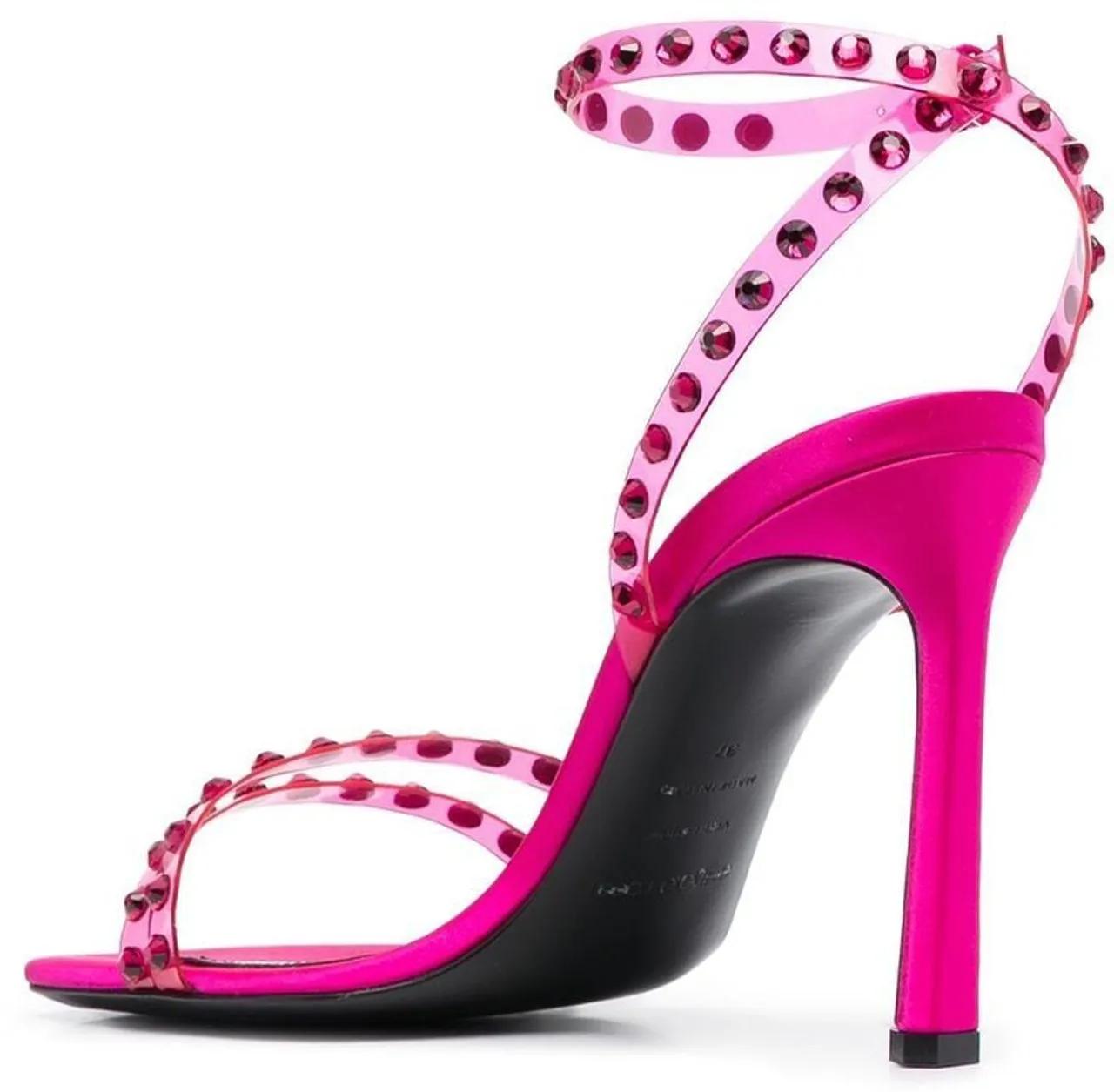 Thumbnail - sergio rossi Sandalen - Sandals Magenta - Gr. 36 (EU) - in Orange - für Damen
