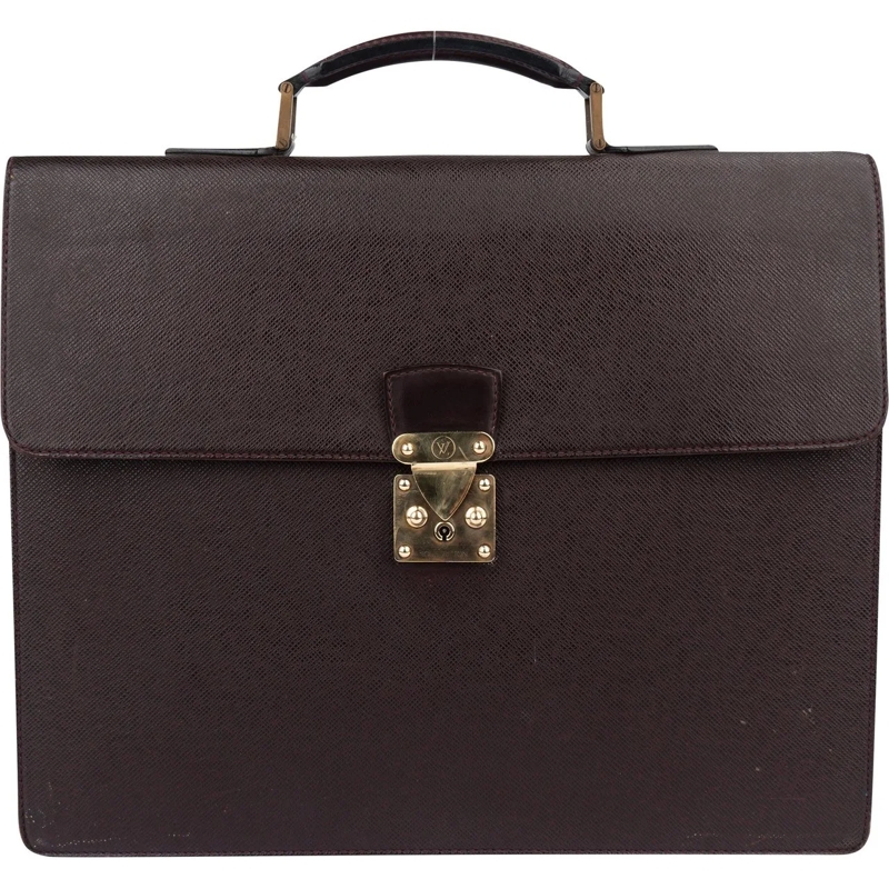 Louis Vuitton Tote Louis Vuitton Taiga Leather Serviette Kourad Busin mehrfarbig