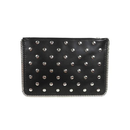 Stella McCartney Schultertasche Falabella Clutch In Vegan Alter Mat Black