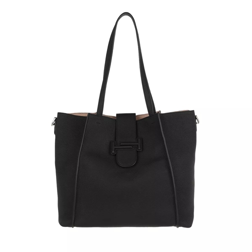 Tod's Tote Bag Leather Black Tote