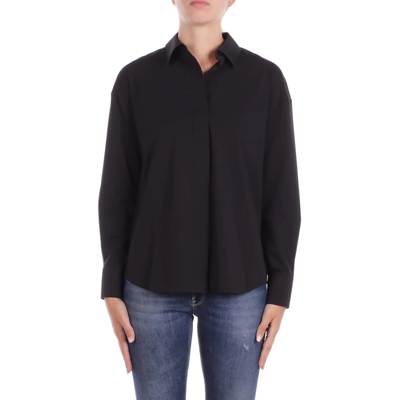 Max Mara Bluse Shirts Black schwarz