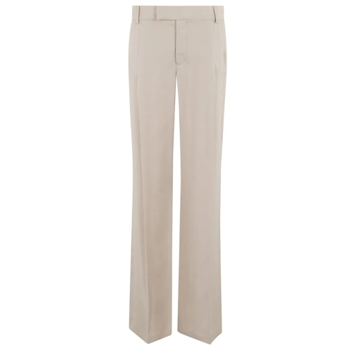 Federica Tosi  Classic Viscose Trousers Neutrals
