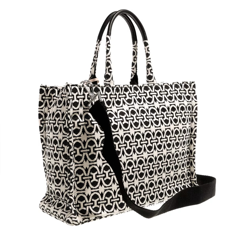 Coccinelle Sac à provisions Never Without Bag Monogra Multi Noir(Image 4)