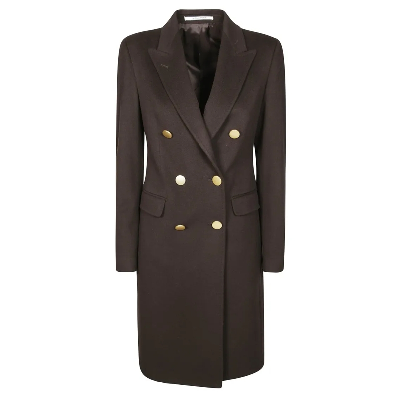 Tagliatore Trenchcoat C-Parigi10b Double-Breasted Coat Black