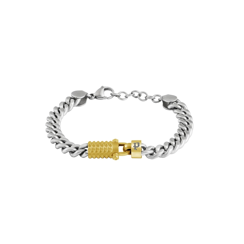 Police Armband Armband Wrath- Herrenarmband- Farbe: silber- G silber