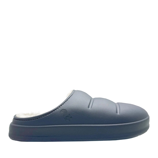 thies Pantoufle thies 1856 ® Fluffy Puffy Clog steel grey grau