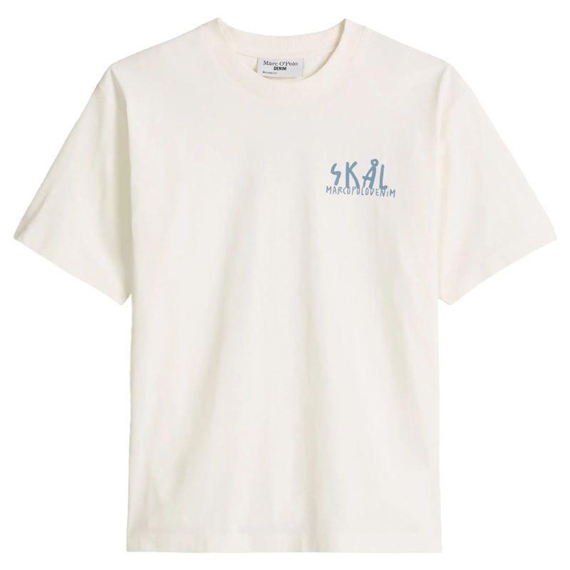 Marc O´Polo Hemd Herren T-Shirt von Marc O'Polo Denim. In schwerer  weiss