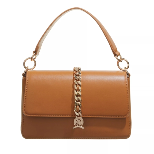 Tommy Hilfiger Luxe Leather Crossover Tan Borsa a tracolla