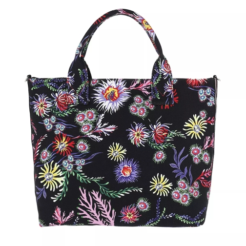 Pinko Capasanta Canvas Handle Bag Nero Limousine Shopping Bag