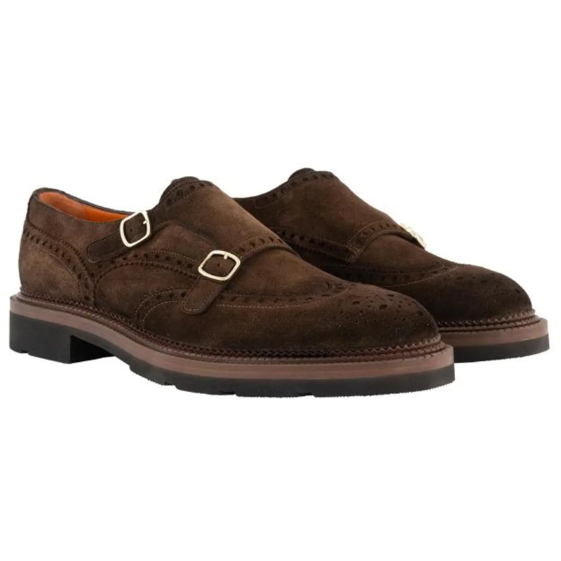 Santoni Sneaker basse Kalamabuck-a-rvrt braun