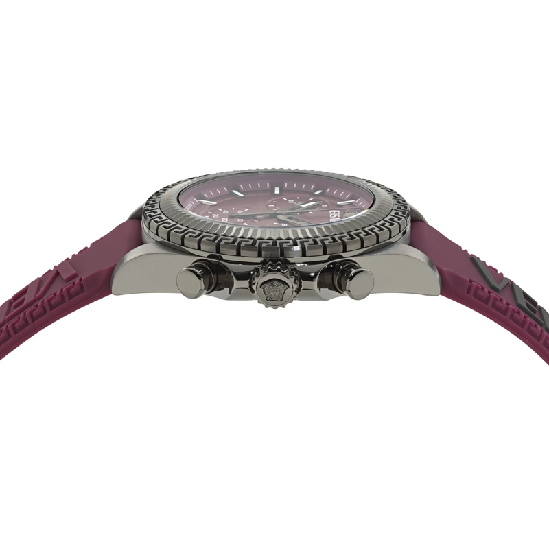 Versace Chronograph Quarz-Chronographenuhr Versace Fornax burgundy(Image 3)