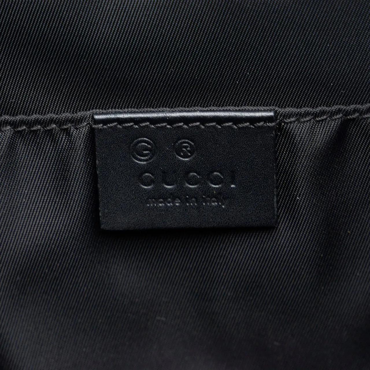 Gucci Clutches 2000-2015 Techno Web Canvas Clutch in zwart