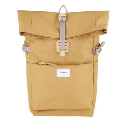 Sandqvist Ilon Backpacks Leather Yellow Natural Rucksack