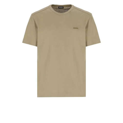 Zegna Green Zegna Cotton Tshirt Green 