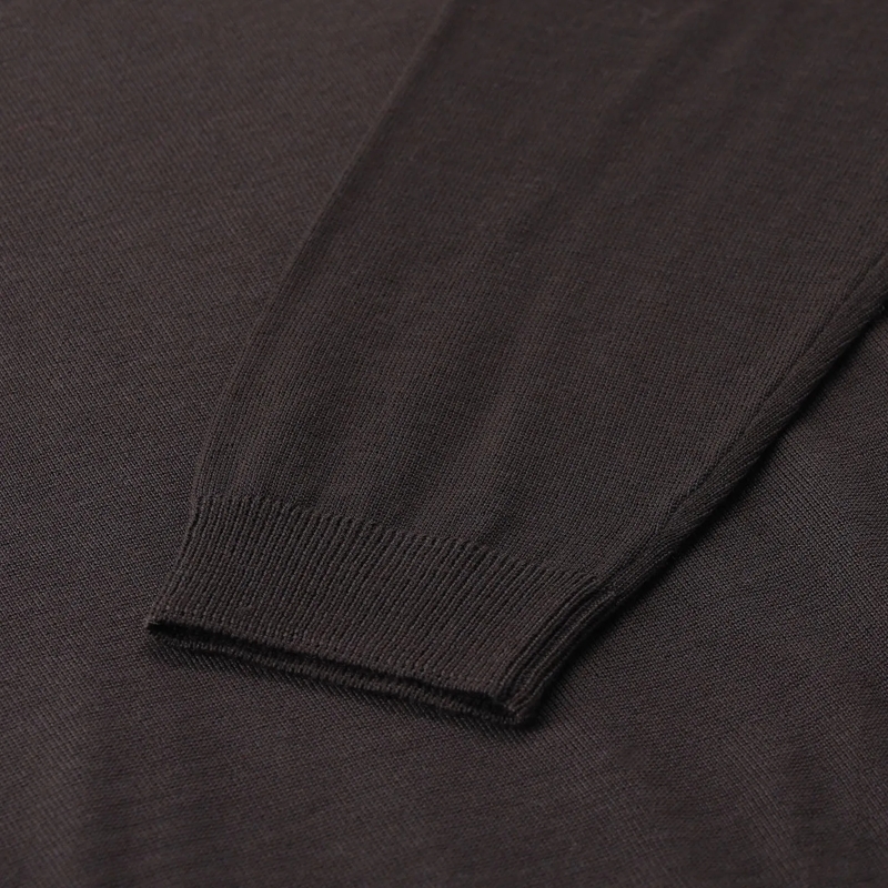 Roberto Collina Pull Rundhalspullover aus Merinowolle blau(Image 3)