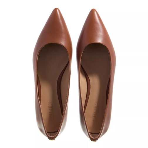 Lauren Ralph Lauren Ballerina Londyn-Flats-Ballet Deep Saddle Tan (Image 5)