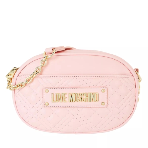 Love Moschino Borsa Quilted Pu  Rosa Crossbody Bag