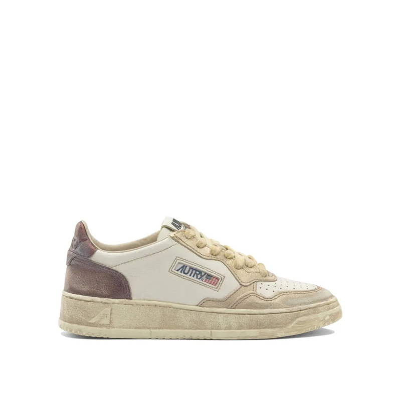 Autry International Lage-top sneaker "Medalist Low Super Vintage" Sneakers Neutrals