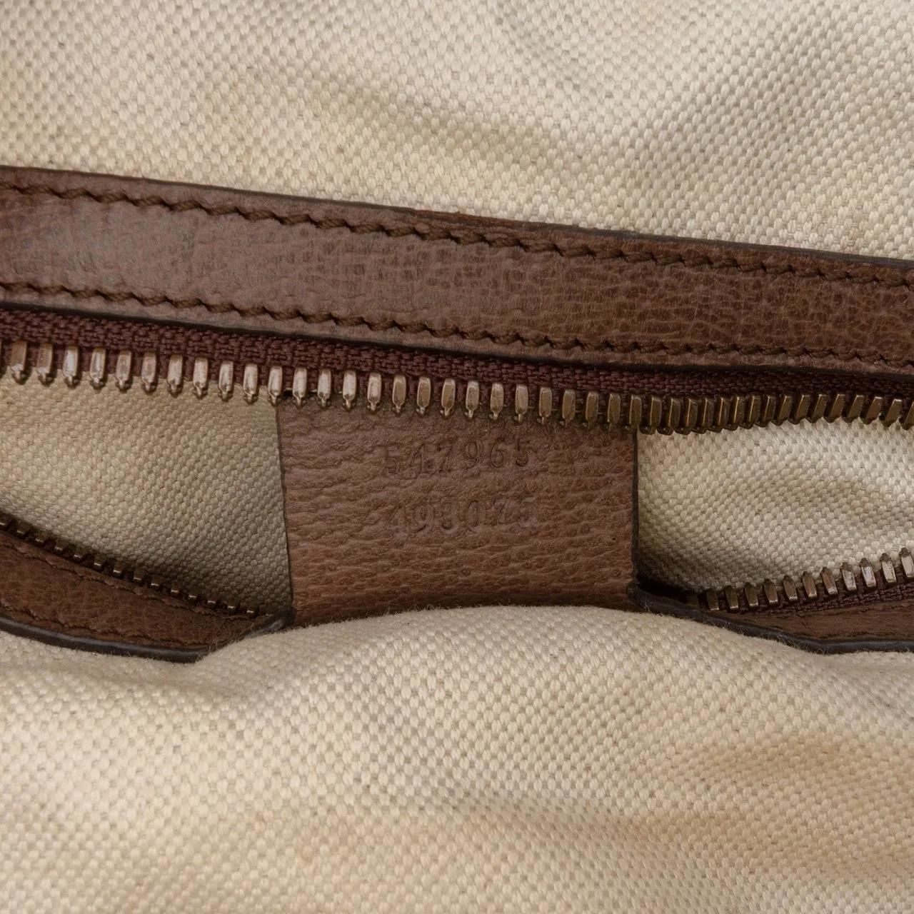 Thumbnail - Gucci Rucksäcke - Small GG Supreme Ophidia Web Backpack - Gr. unisize - in Braun - für Damen