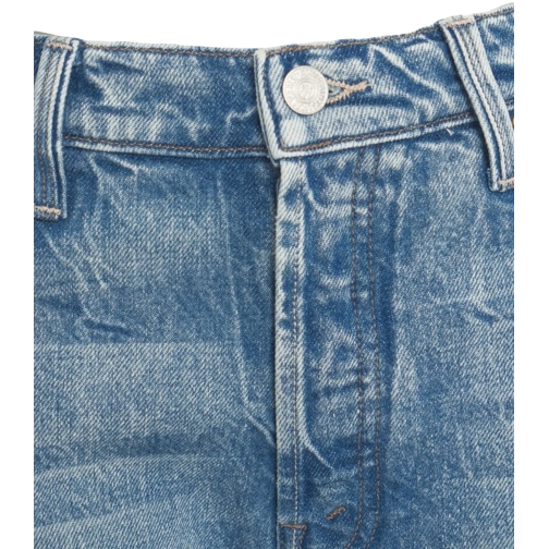 Mother Jeans à jambe droite Jeans 'Lil Dodger Button Sneak' blau (Image 4)