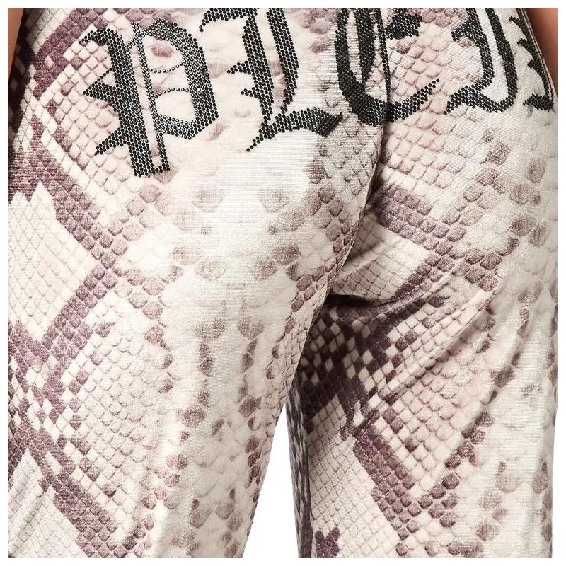 Philipp Plein Jogginghose Jogginghose Python beige(Image 5)