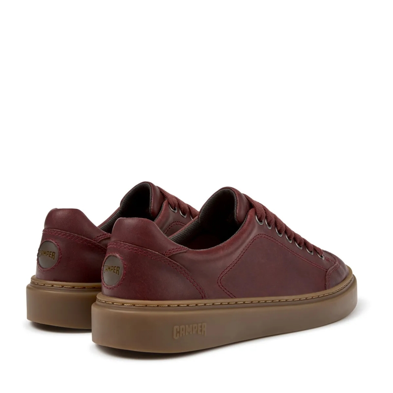 Camper Low-Top-Sneaker - Zertifikat der Leather Working Group- Schuhmach burgund(Image 3)