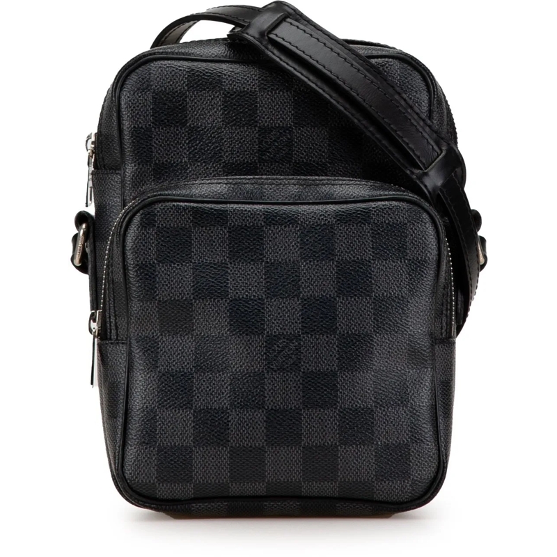 Louis Vuitton Sac à bandoulière Damier Graphite Rem schwarz
