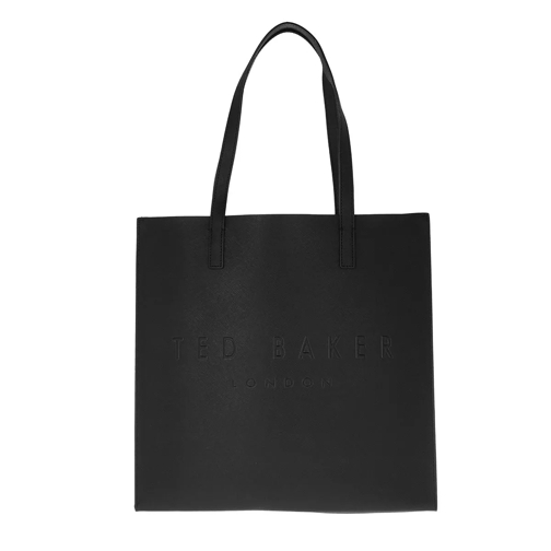 Ted Baker Soocon Crosshatch Large Icon Bag black | Shopping Bag ...