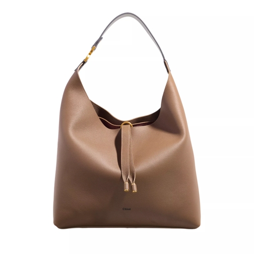 Chloé Marcie Handbag Dark Nut Borsa hobo