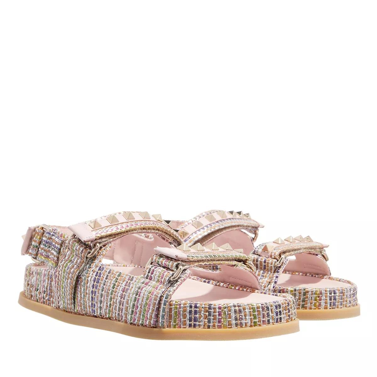 Valentino Garavani Leather Sandals Multicolor Sandal