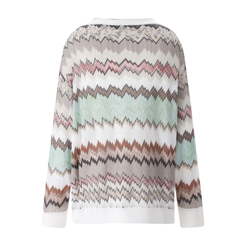 Missoni Vest Strickjacke mit Muster mehrfarbig(Image 2)