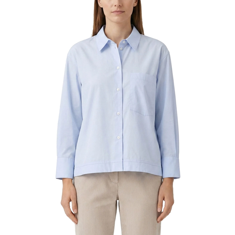 Lis Lareida Bluse Hemdbluse Brenda blau(Image 2)