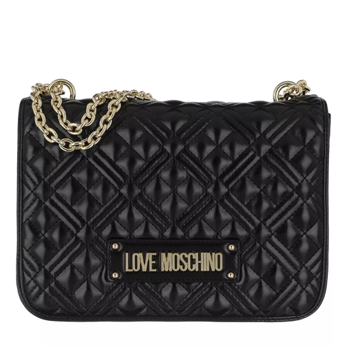Love Moschino Small Crossbody Bag Quilted Nappa Nero Crossbody Bag