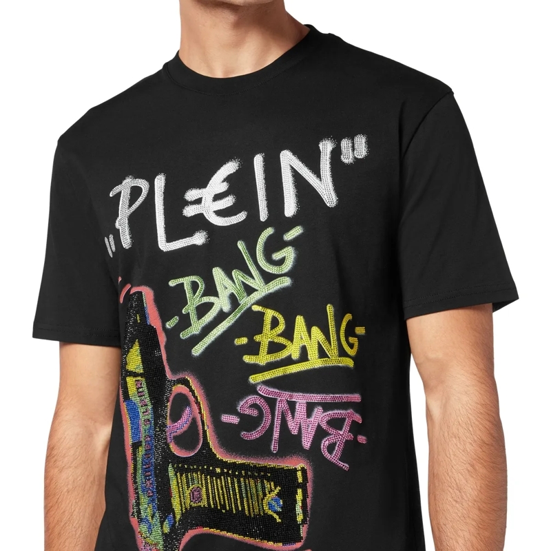 Philipp Plein T-Shirt T-Shirt Rundhalsausschnitt Ss schwarz(Image 5)