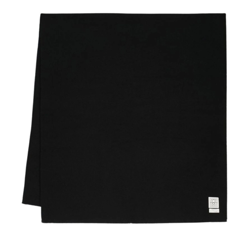 TOTEME Lichtgewicht Sjaal Wide Classic Scarf - Wool - Black Black