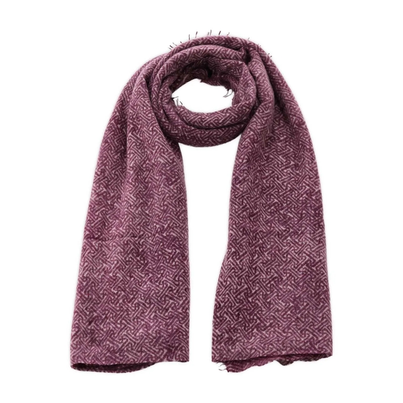 Hemisphere Écharpe légère Schal Nabin aus Kaschmir Lila