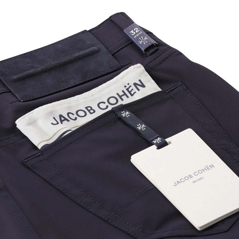 Jacob Cohen Jeans Slim-Fit Hose aus Baumwoll-Mix schwarz(Image 4)