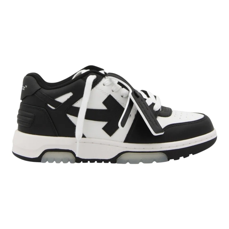Off-White Sneaker basse Low-Top Sneakers With Bold Black Black
