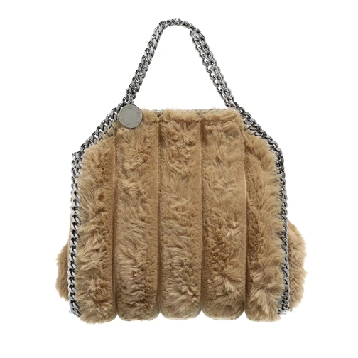 Stella McCartney Falabella Mini Tote Bag Camel Crossbody Bag