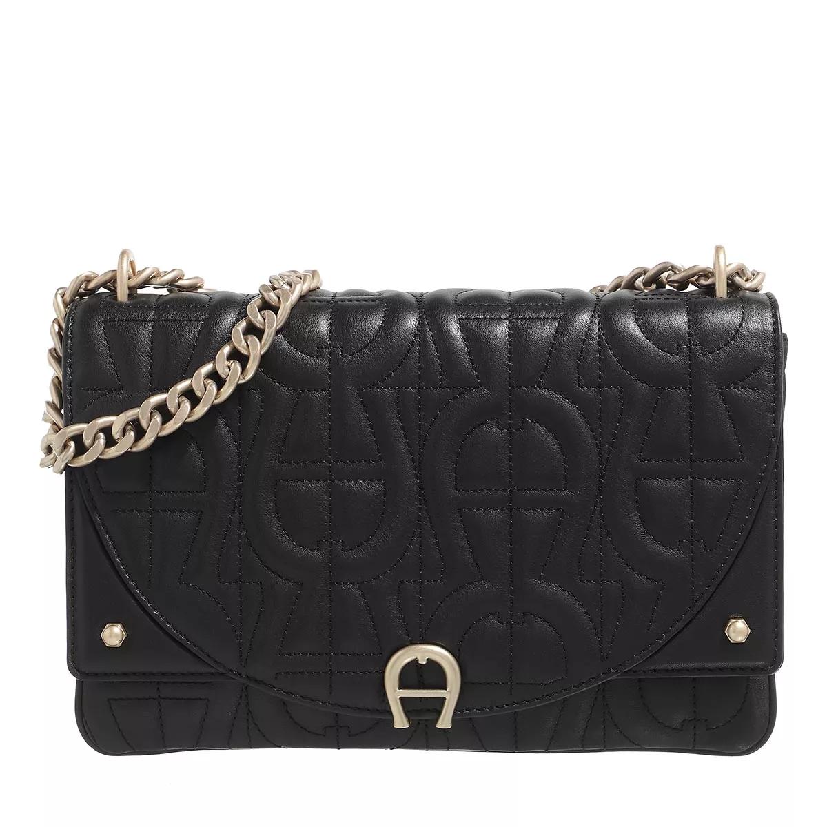 AIGNER Diadora Small Black | Crossbody Bag