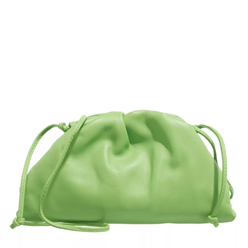 Bottega Veneta Shoulder Bag Acid Green/Silver Clutch
