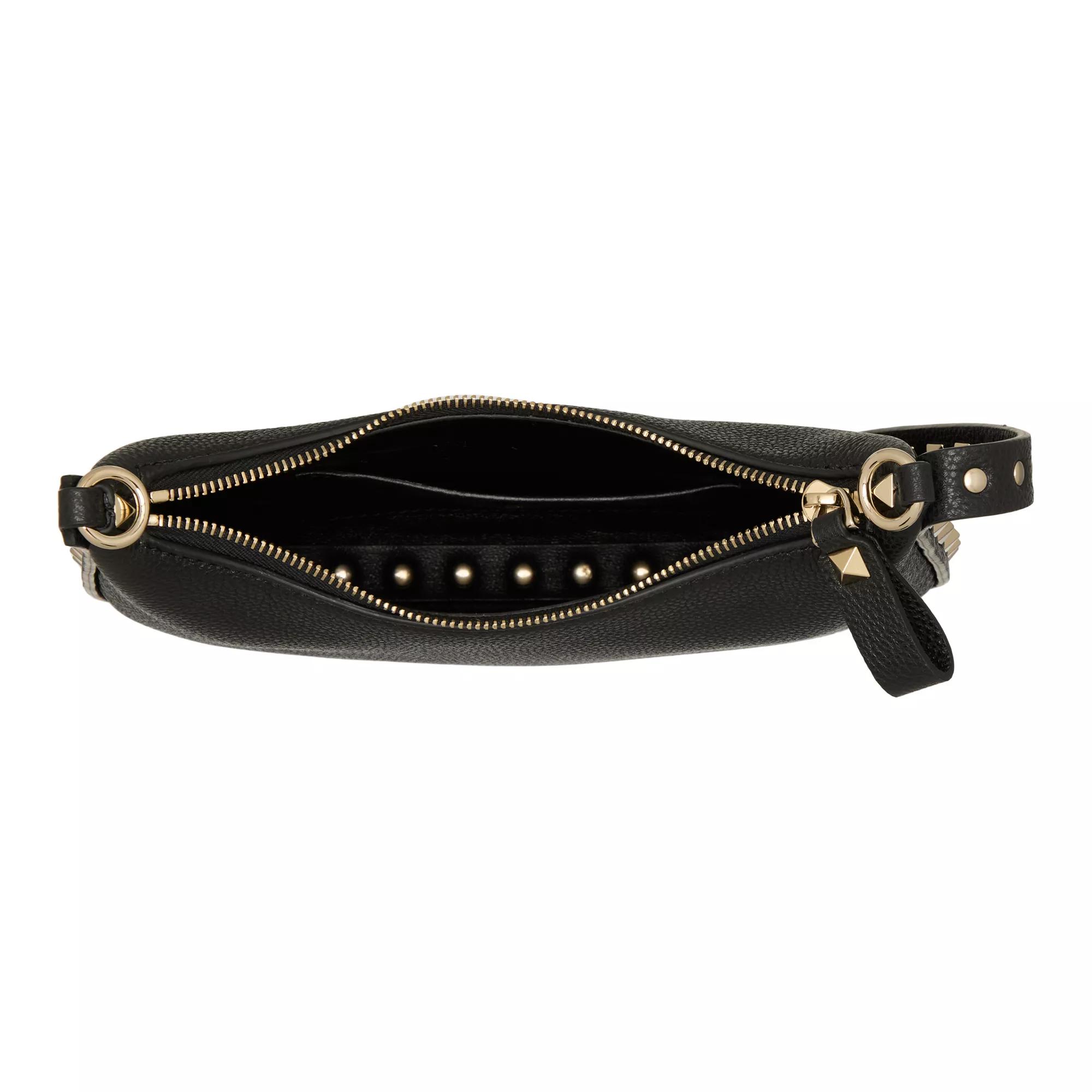 Valentino Garavani Hobo bags Mini Hobo Rockstud in zwart