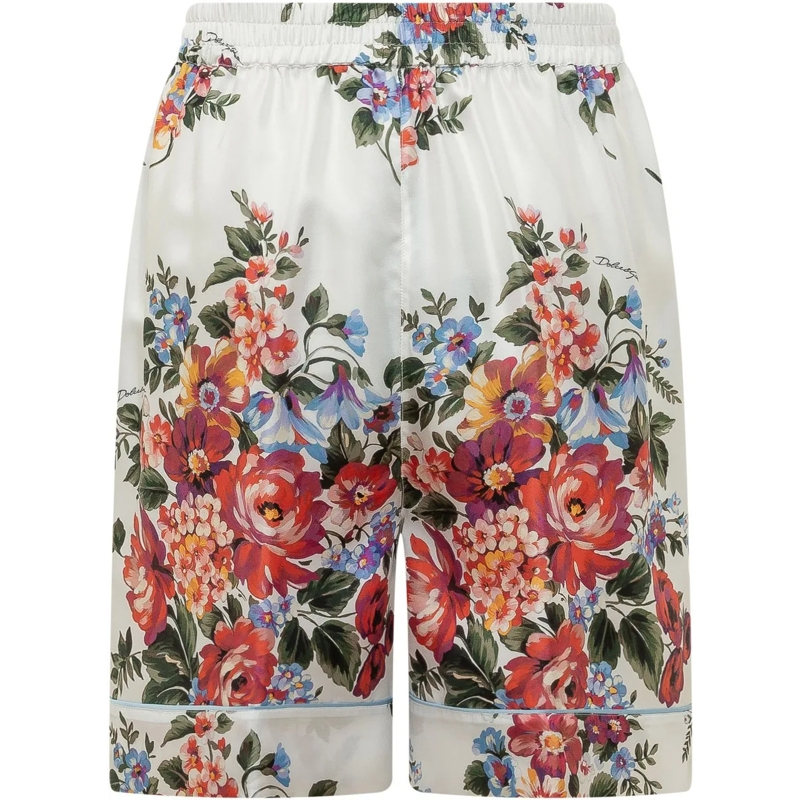 Dolce&Gabbana Shorts Shorts a Stampa Floreale mehrfarbig(Image 2)