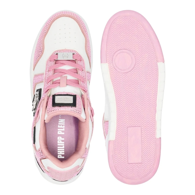 Philipp Plein Low-Top-Sneaker Entdecken Sie die Einzigartigkeit dieser Lo-Top-Sn rose(Image 4)