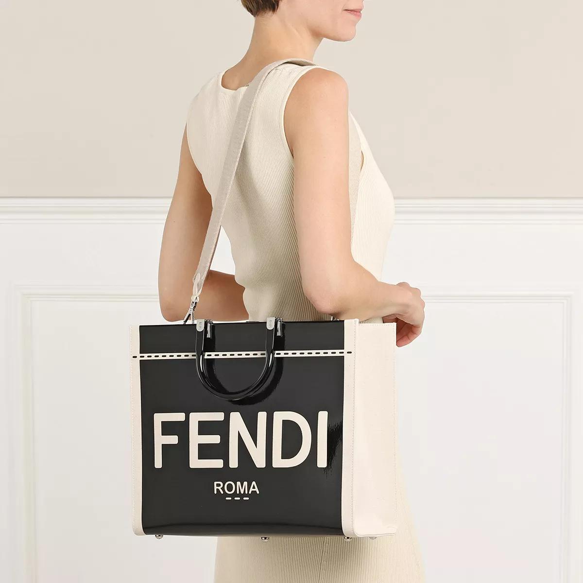 Fendi white tote sale